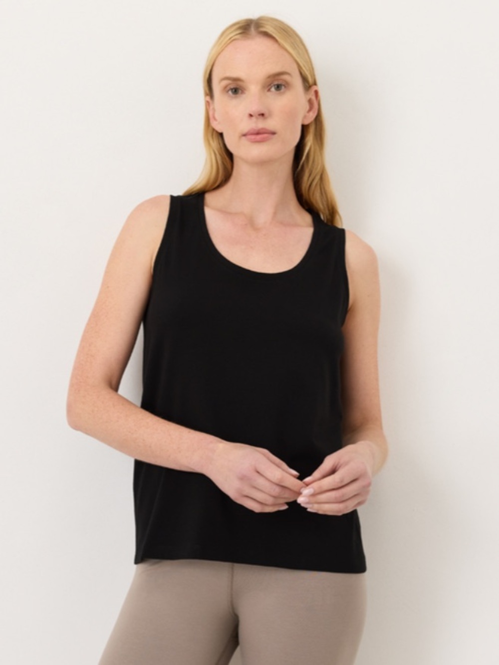 Pact Organic Luxe Essential Scoop Neck Tank